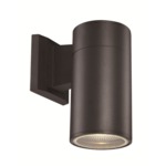 5002 Outdoor Wall Light - Black / Clear