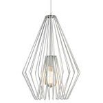 Quintus Pendant - Gloss White