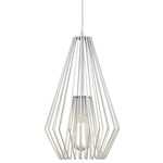 Quintus Pendant - Gloss White