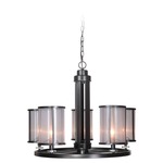 Danbury Chandelier - Matte Black