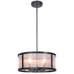 Danbury Pendant - Matte Black