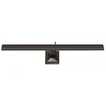 Hemmingway Hardwired Picture Light - Floor Model - Bronze / Frosted