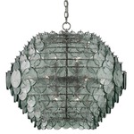 Braithwell Chandelier - Silver Granello