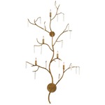 Forest Light Wall Light - Washed Lucerne Gold / Quartz Crystal