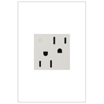 Dual Controlled 15 Amp Energy Saving Outlet - White