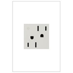 Dual Controlled 15 Amp Energy Saving Outlet - White
