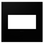 Adorne Plastic Screwless Wall Plate with Microban - Black Ink