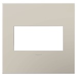 Adorne Plastic Screwless Wall Plate with Microban - Greige