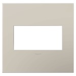 Adorne Plastic Screwless Wall Plate - Greige