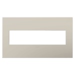 Adorne Plastic Screwless Wall Plate with Microban - Greige