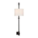 Torch Wall Light - Oil Rubbed Bronze / Off White