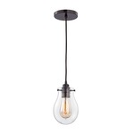 Jaelyn Pendant - Oil Rubbed Bronze / Clear