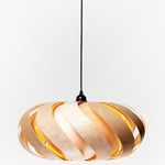 Eclipse Pendant - Black / Birch