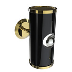 Chuck Wall Light - Gold / Glossy Black