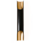 Galliano Wall Light - Matte Black / Gold