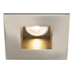 3IN Square On Square Regressed Baffle Trim - Brushed Nickel