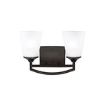 Hanford Bathroom Vanity Light - Bronze / Satin Etched