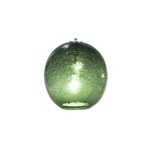 Boa Solaris Pendant - Nickel / Emerald