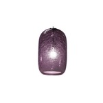 Boa Cosmos Pendant - Nickel / Dark Violet