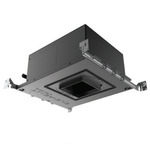 Element 4IN RD Flanged Adj New Construction IC Housing - Matte Black
