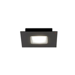 Quarter Square Wall/ Ceiling Light - Black / White