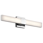 Neltev Bathroom Vanity Light - Chrome / White