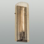 Libro Wall Sconce - Architectural Bronze / Amber Gold Fleck