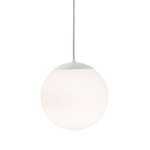 Drop Pendant - White / Frosted