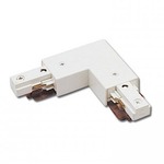 J2 Series Track 2 Circuit L Connector Left - White