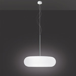 Itka Pendant - White / Frosted