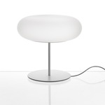 Itka Table Lamp with Stem - White / Frosted