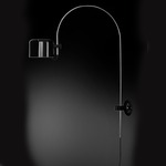 Coupe 1158 Wall Light - Black