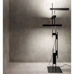 Las Floor Lamp - Matte Black