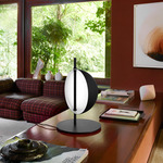 Superluna Table Lamp - Black / Black