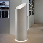 Pank Floor Lamp - White / Grey / White 