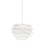 Carmina Mini Pendant - White / White