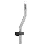 Stardust Wall Sconce - Black Nickel / Crystal
