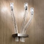 Stardust Wall Sconce - Black Nickel / Crystal