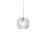 Oto Pendant - Satin Nickel / Crystal