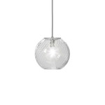 Oto Pendant - Satin Nickel / Crystal