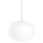 Lucciola Pendant - Nickel / White