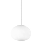 Lucciola Pendant - Nickel / White