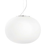 Lucciola Pendant - Nickel / White