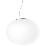 Lucciola Pendant - Nickel / White