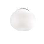 Lucciola Ceiling Light - Nickel / White