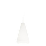 Withwhite M Pendant - White / White