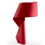 Air Table Lamp - Red Wood