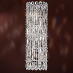 Sarella Wall Sconce - Stainless Steel / Heritage Crystal