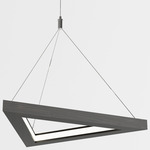 Triangle Pendant - Black Oak