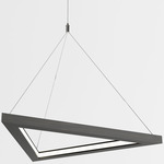 Triangle Pendant - Black Oak
